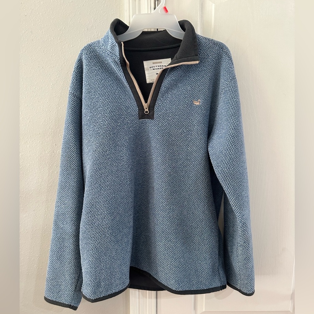 Southern Marsh half zip pullover